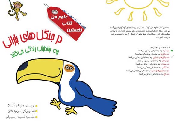 در جنگل‌های بارانی چه جاندارانی زندگی می کنند؟